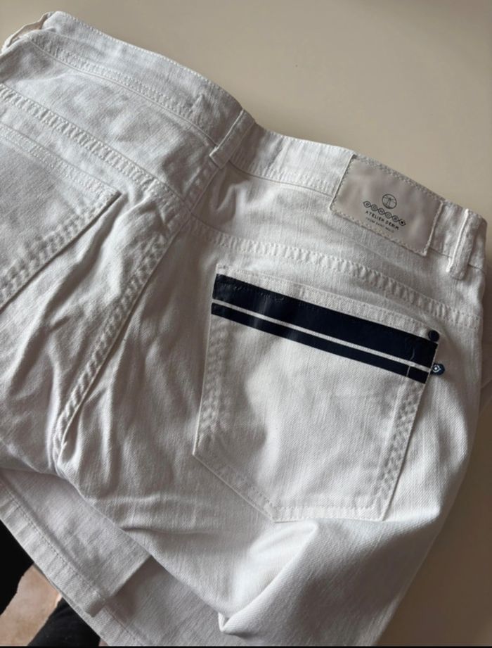 Pantalon homme blanc - photo numéro 4