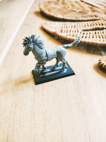 🪖Figurine cheval cavalerie classique Cheval en resine marque Warhammer games workshop