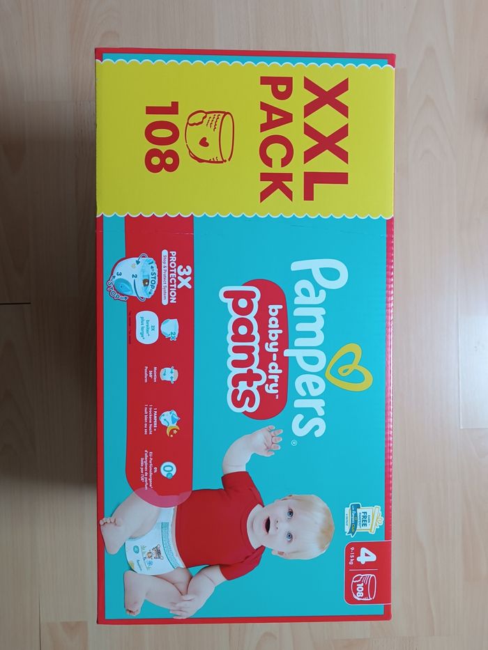 Pampers 108 pants T4 - photo numéro 3