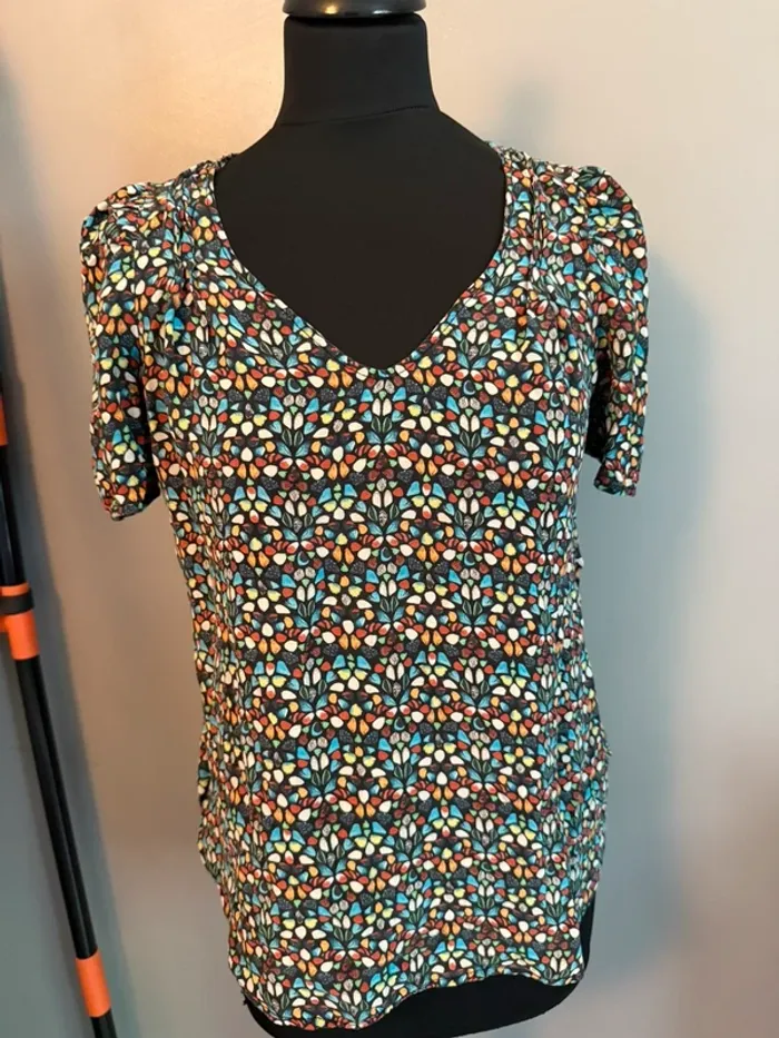 Magnifique blouse colorée