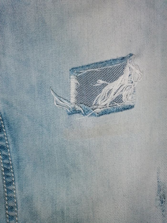 Jeans d.skins skinny délavé troué taille 28 - photo numéro 13