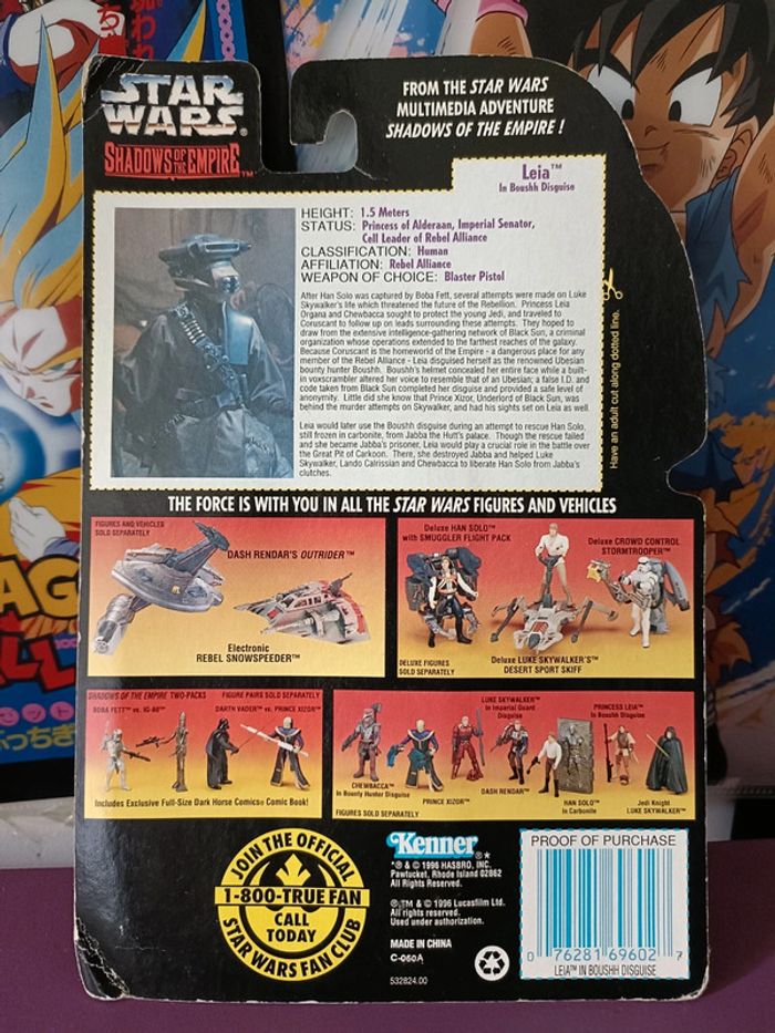 Star Wars Shadows Of The Empire (Princess) Leia In Boushh Disguise Action Figure - photo numéro 2