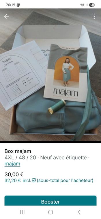 Box couture majam