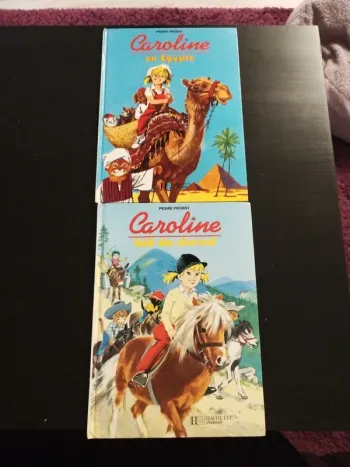 Lot livres Caroline