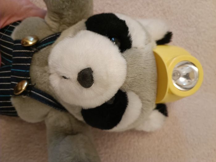 Peluche raton laveur