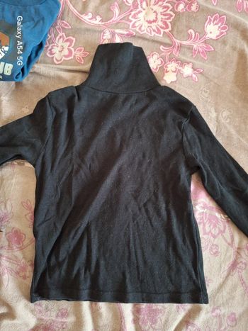 Tee shirt ml col roule 4a