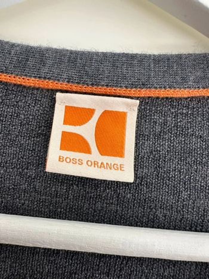 Cardigan homme Hugo Boss Orange homme - gris foncé - taille M - photo numéro 3