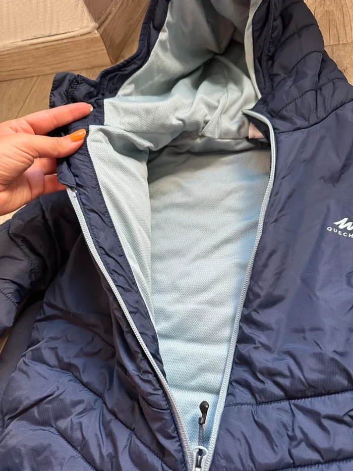 Doudoune bleu quechua garçon 14 15ans - photo numéro 7