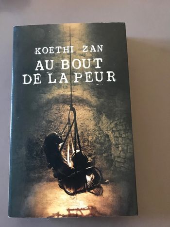 Livre Au bout de la peur