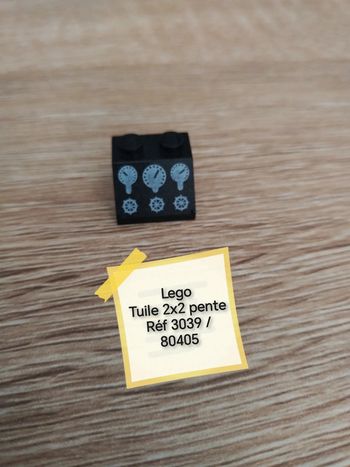 Lego systèm train  tuile 2x2 pente