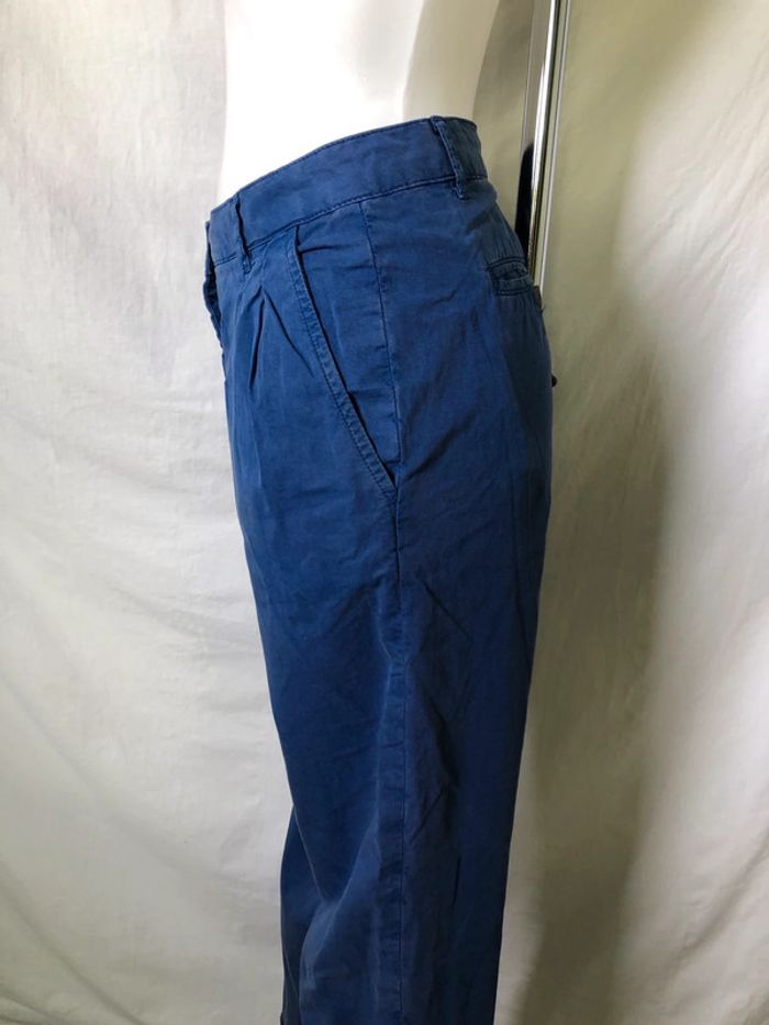 Pantalon bleu Zara taille 36 38 très bon état - photo numéro 5