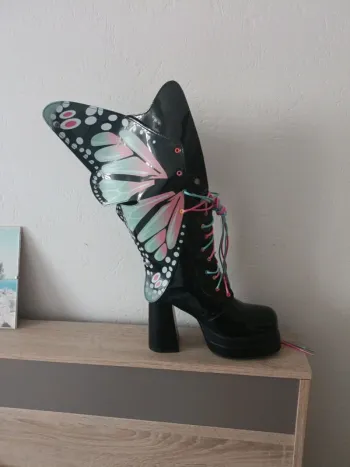 Magnifiques bottes plateforme