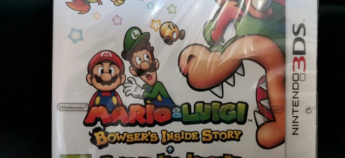 Jeu Nintendo 3ds Mario & Luigi browser's inside story + Bowser Jr's journey neuf très rare - photo numéro 5