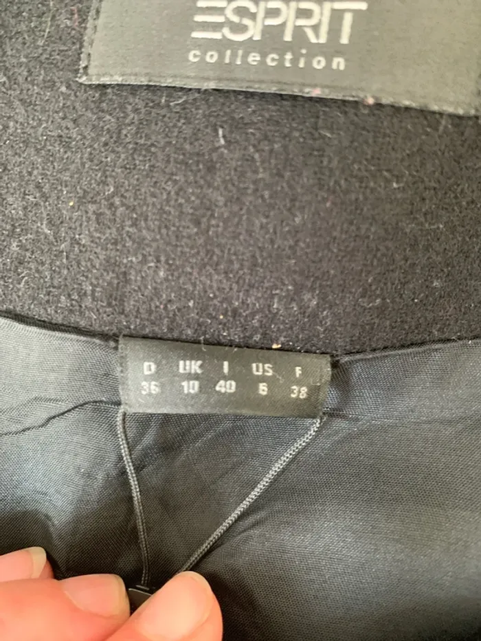 Mini jupe droite Esprit en laine - photo numéro 6