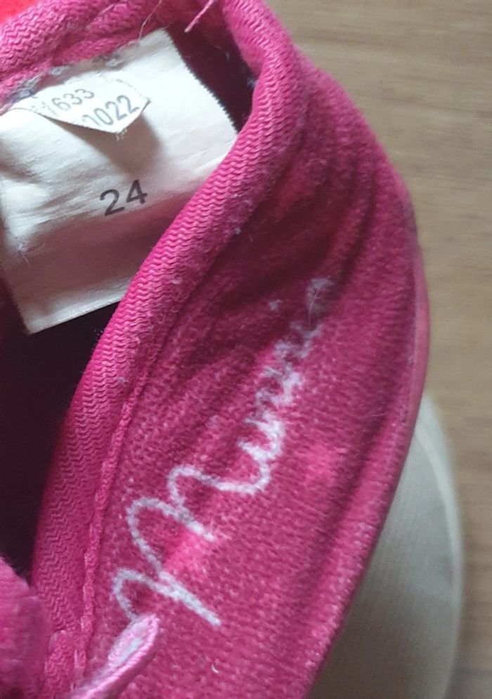 ⭐ Chaussons Minnie Disney pointure 24 #emyfleury_pointure24fille - photo numéro 6
