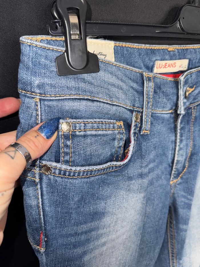 Jean Liu jean by liu jo bleu taille 25 - photo numéro 3