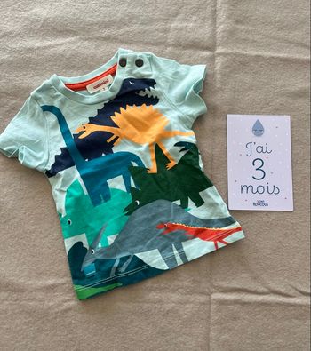 Tee-shirts 3 mois