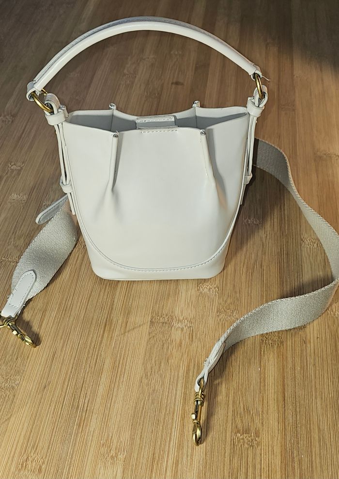 Sac Zara blanc crème - photo numéro 3