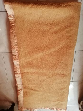 couverture pure laine 250 x 250 cm