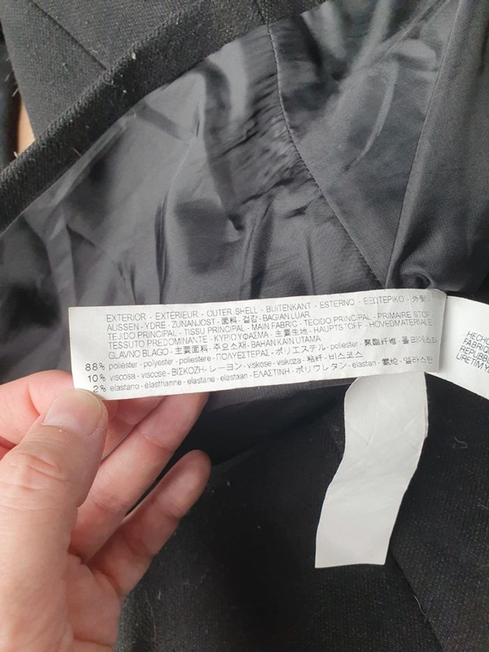 Manteau noir Zara taille S - photo numéro 6