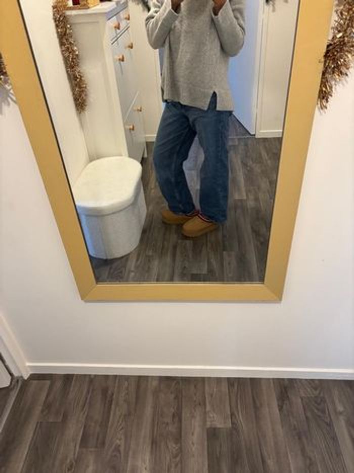 UGG Taze II – Marron clair / Finitions rouges – Taille 38 - photo numéro 6