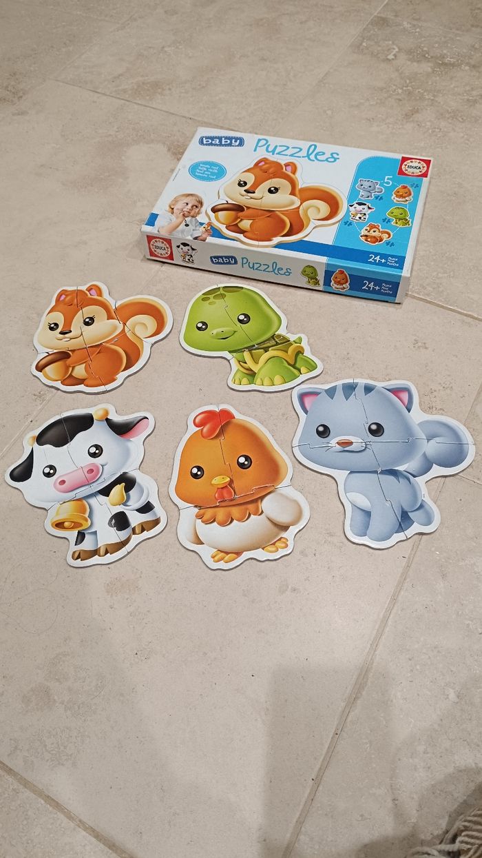 Puzzles animaux
