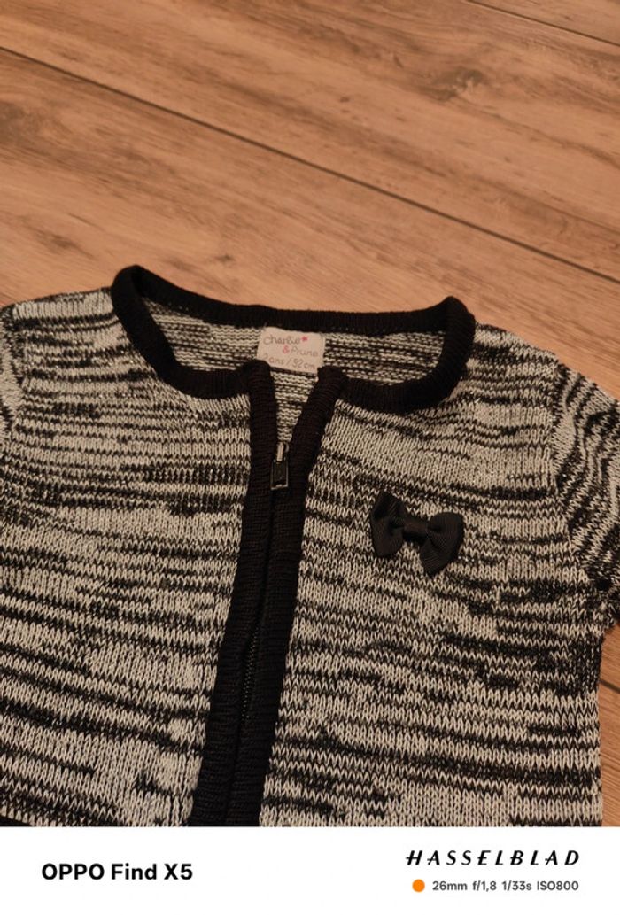 Gilet noir et argent - photo numéro 2