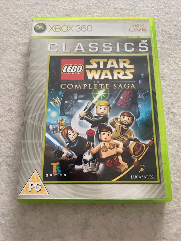 Lego Star Wars The Complete Saga Jeu Xbox 360 - photo numéro 1