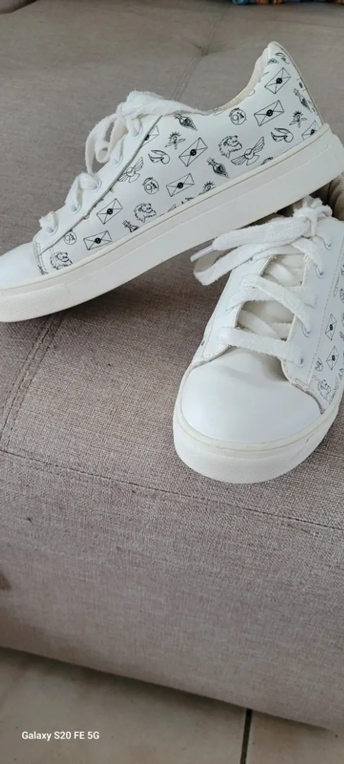 Baskets blanches fille Harry Potter - photo numéro 5