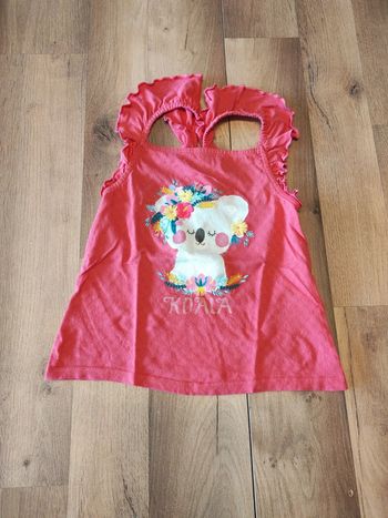 Tee-shirt bretelles 4 ans Sergent Major 🐨