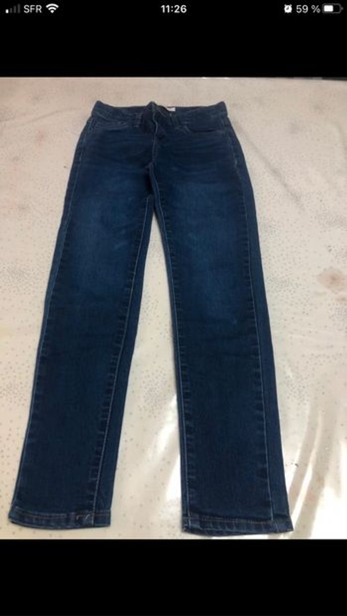 Lot jeans levi’s veste et tee shirt 8 ans fille - photo numéro 5
