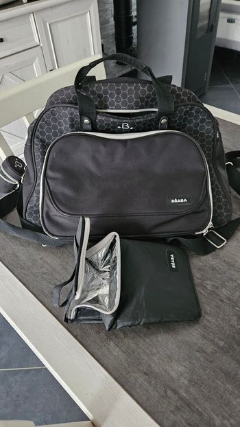 Sac à langer béaba noir