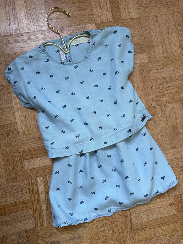 Jolie robe Zara Baby girl 12/18 mois - photo numéro 5