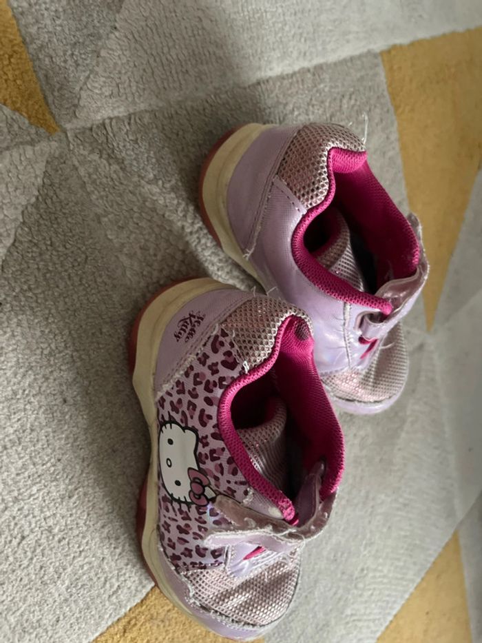 Chaussures baskets hello kitty rose - photo numéro 3