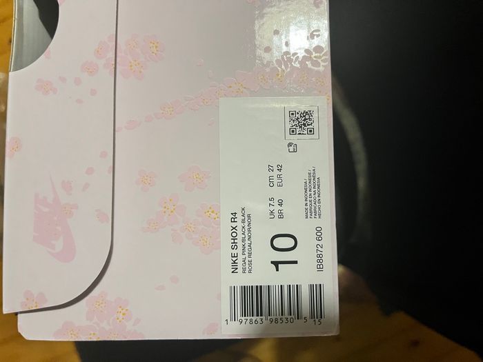 Nike Shox R4 Regal Pink Black Sakura - photo numéro 7