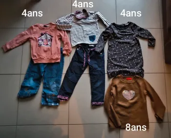 Lot vêtements