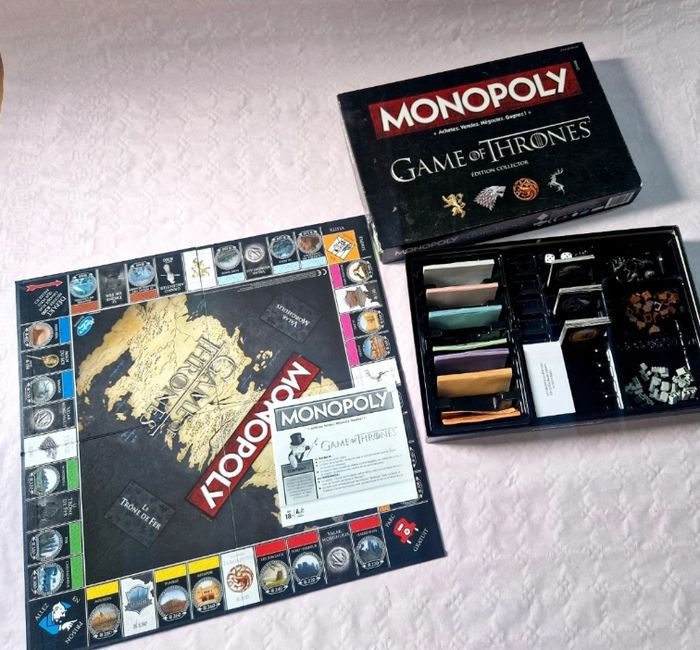 Jeu de société Monopoly Game of Thrones Edition Collector Hasbro - photo numéro 1