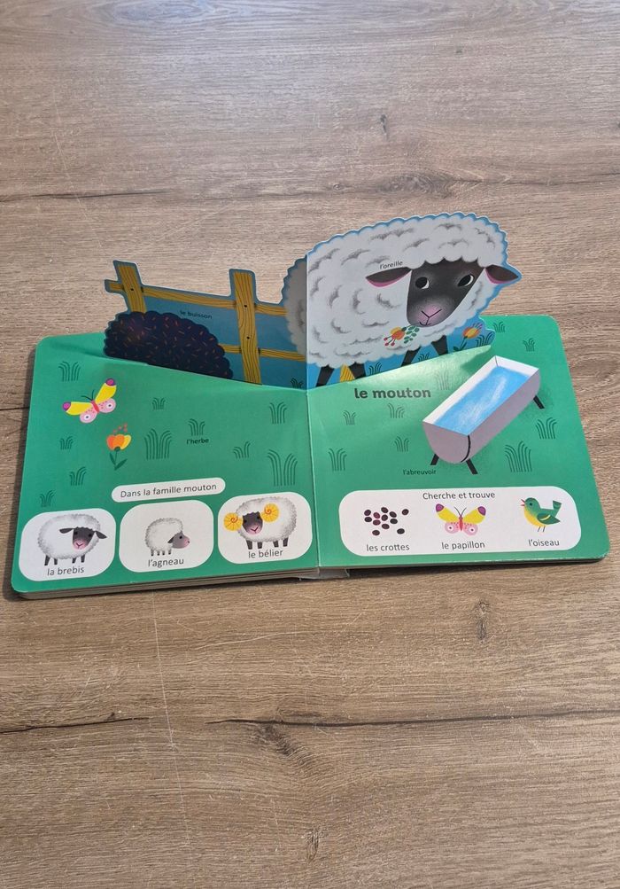 Livre imagier Pop up : La ferme - photo numéro 5