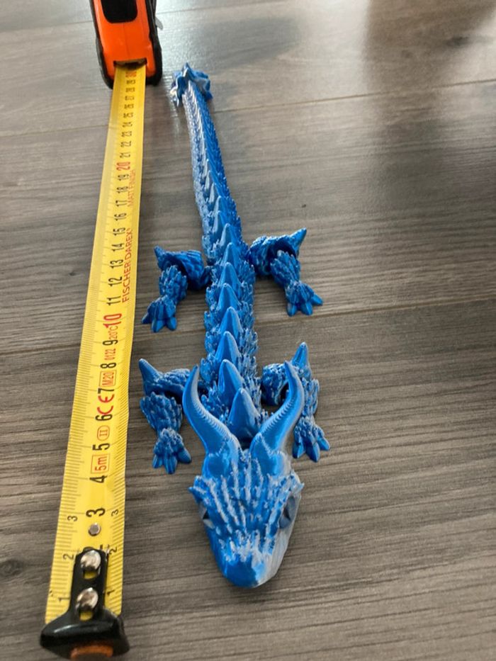 Superbe dragon bleue - photo numéro 4