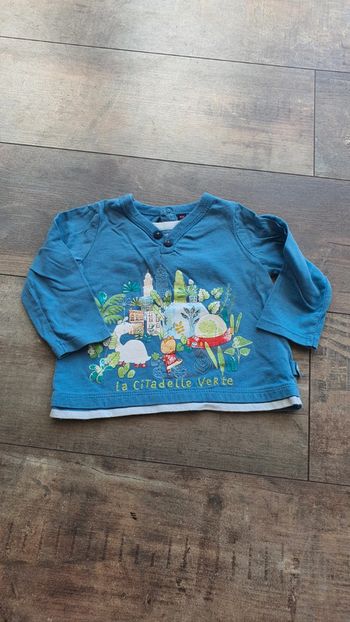 T-shirt Sergent major 12 mois en très bon état