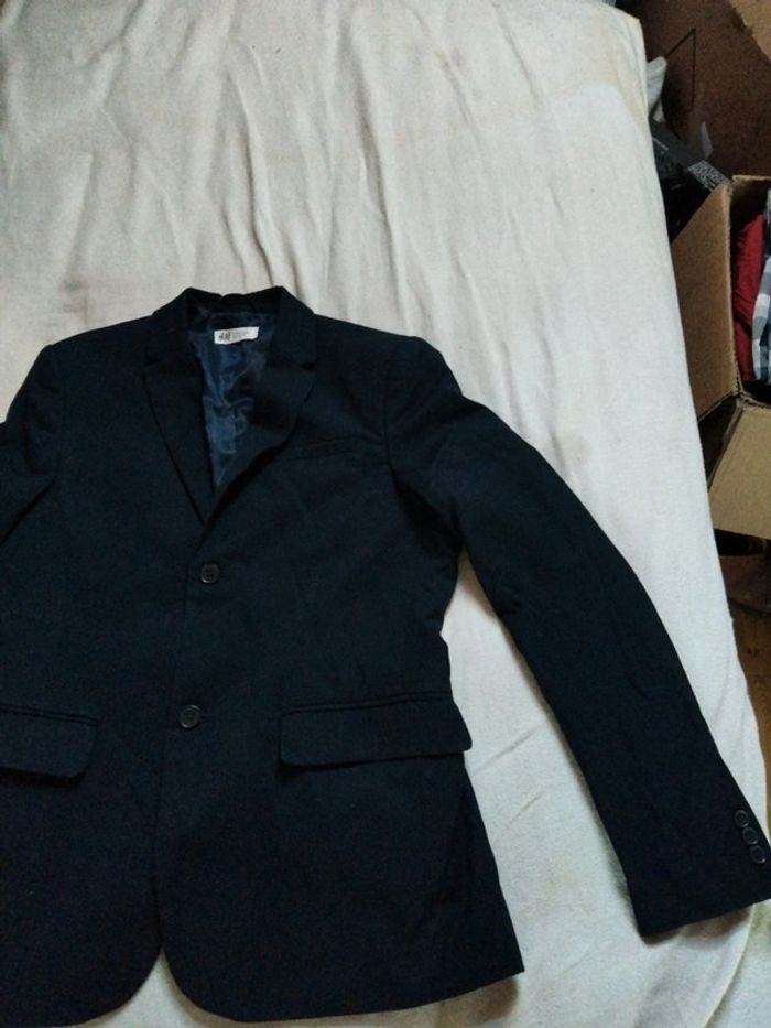 Blazers H&M bleu marine Taille XS - photo numéro 3