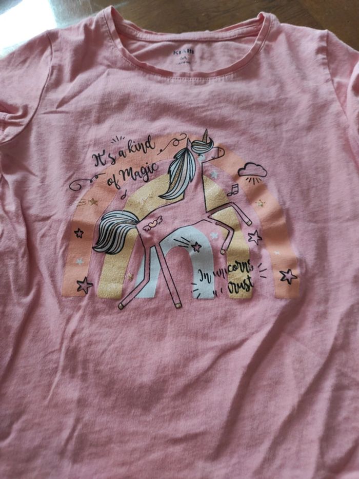 T shirt licorne - photo numéro 3