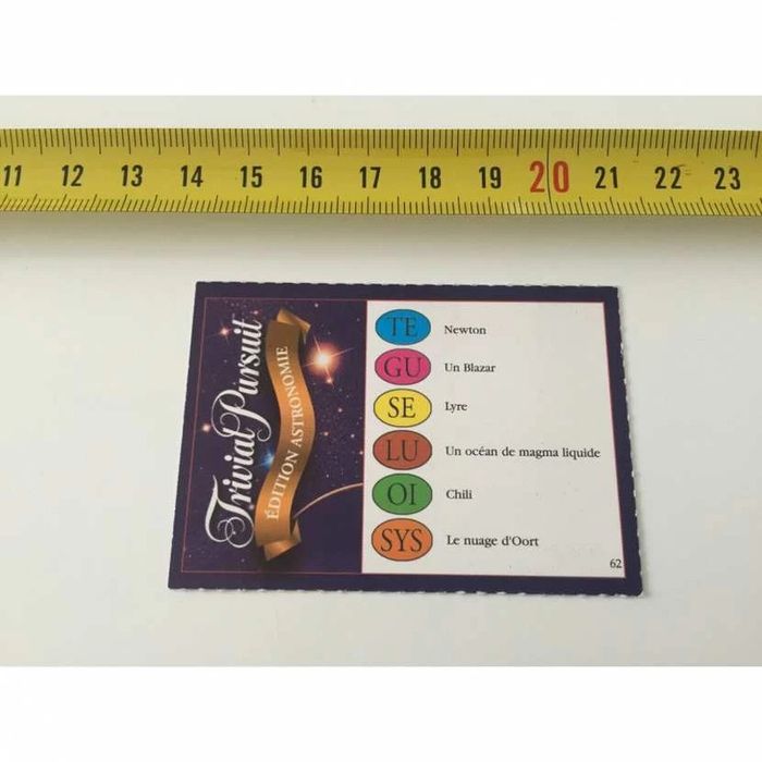 Pièce détachée jeu de société Trivial pursuit édition astronomie - photo numéro 10