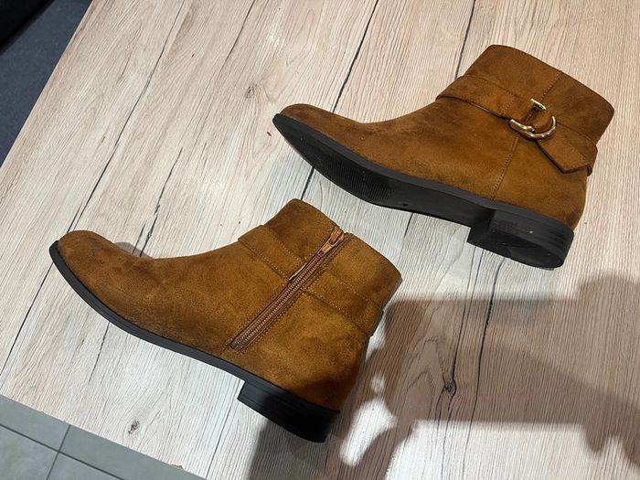 Bottines marron TEX taille 40 - photo numéro 4