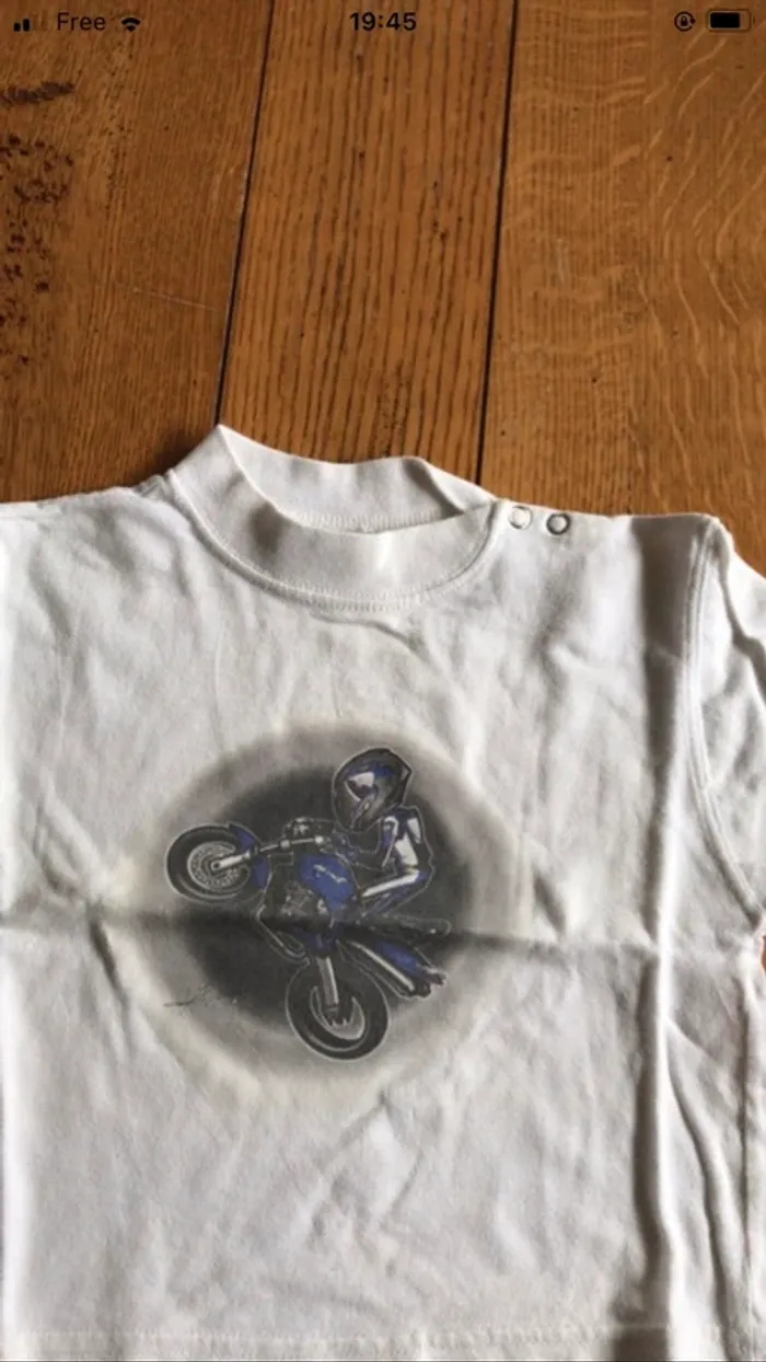 Tee shirt garçon manche courte - photo numéro 3