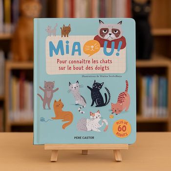 📚 Miaou ! Le livre parfait pour petits amoureux des chats 🐾