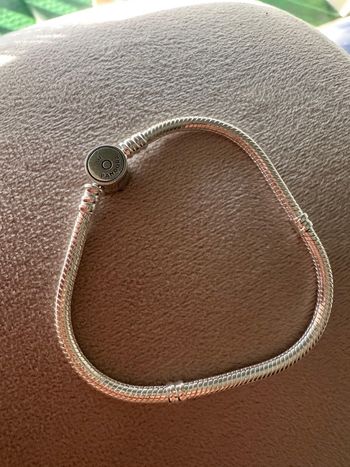 Bracelet Pandora bleu 19cm