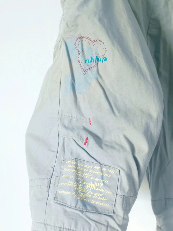 Pantalon bermuda vert clair Tissaia - photo numéro 3