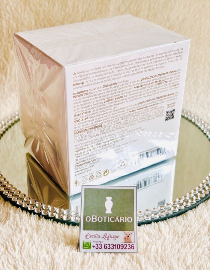 Eau de parfum LILY OBoticário femenino 75ml - photo numéro 3