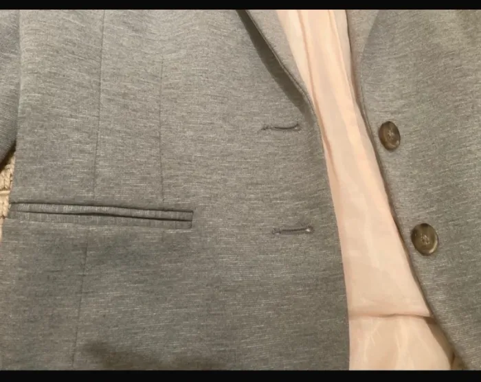 Veste blazer gris - photo numéro 5